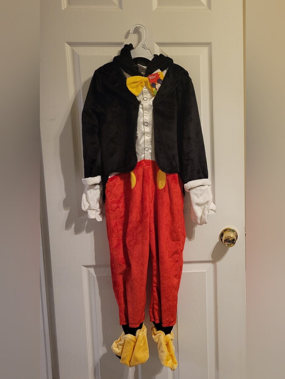 Disney Classic Mouse Kids Costume - Black, Red & Yellow